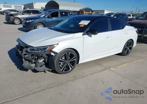 2021 Nissan Sentra Sr Xtronic Cvt из США, поврежденный, VIN 3N1AB8DV8MY312777